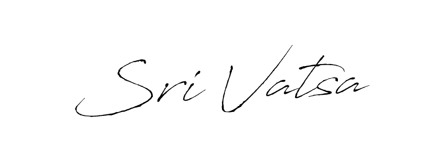 Once you've used our free online signature maker to create your best signature Antro_Vectra style, it's time to enjoy all of the benefits that Sri Vatsa name signing documents. Sri Vatsa signature style 6 images and pictures png