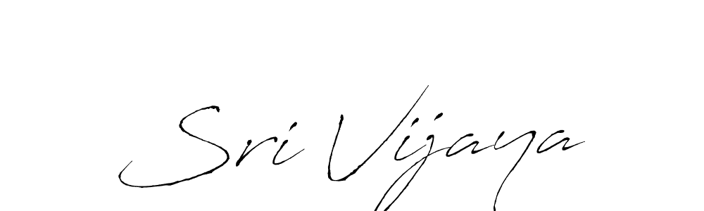 How to make Sri Vijaya name signature. Use Antro_Vectra style for creating short signs online. This is the latest handwritten sign. Sri Vijaya signature style 6 images and pictures png