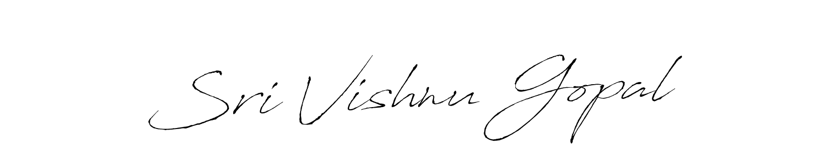 Also You can easily find your signature by using the search form. We will create Sri Vishnu Gopal name handwritten signature images for you free of cost using Antro_Vectra sign style. Sri Vishnu Gopal signature style 6 images and pictures png