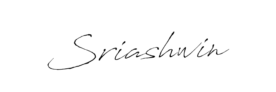 How to make Sriashwin name signature. Use Antro_Vectra style for creating short signs online. This is the latest handwritten sign. Sriashwin signature style 6 images and pictures png