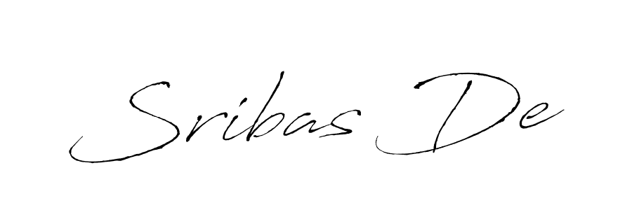 How to make Sribas De name signature. Use Antro_Vectra style for creating short signs online. This is the latest handwritten sign. Sribas De signature style 6 images and pictures png