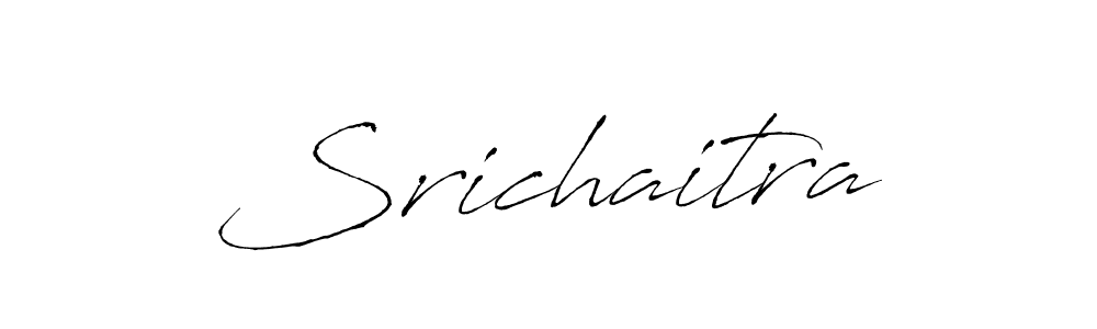 How to make Srichaitra name signature. Use Antro_Vectra style for creating short signs online. This is the latest handwritten sign. Srichaitra signature style 6 images and pictures png