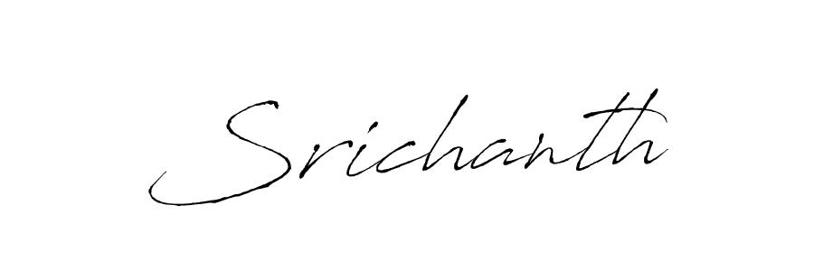 Make a beautiful signature design for name Srichanth. Use this online signature maker to create a handwritten signature for free. Srichanth signature style 6 images and pictures png