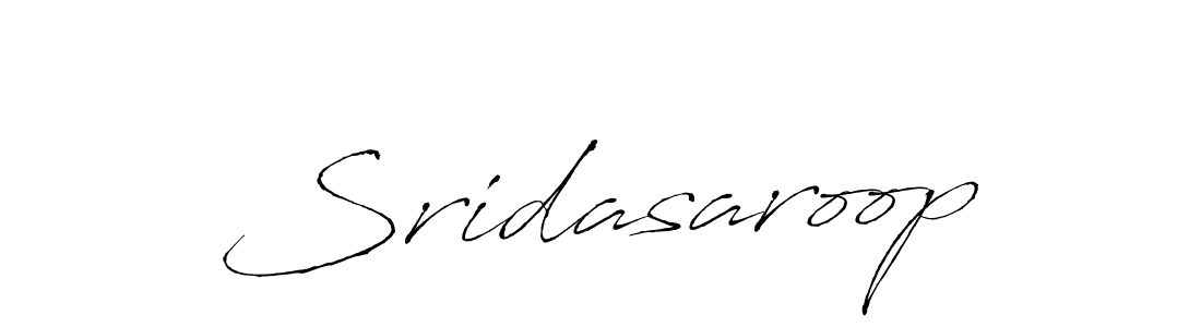 Antro_Vectra is a professional signature style that is perfect for those who want to add a touch of class to their signature. It is also a great choice for those who want to make their signature more unique. Get Sridasaroop name to fancy signature for free. Sridasaroop signature style 6 images and pictures png