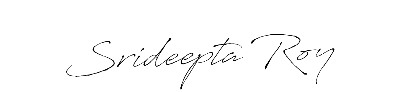 Srideepta Roy stylish signature style. Best Handwritten Sign (Antro_Vectra) for my name. Handwritten Signature Collection Ideas for my name Srideepta Roy. Srideepta Roy signature style 6 images and pictures png