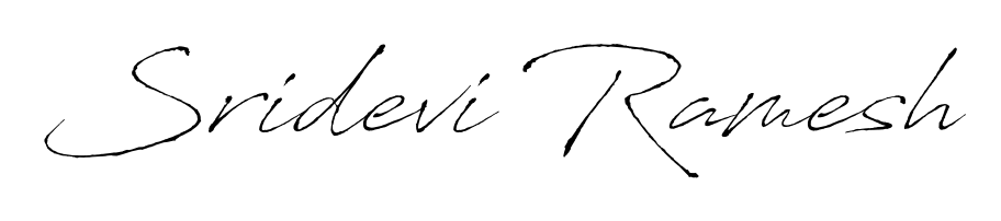 The best way (Antro_Vectra) to make a short signature is to pick only two or three words in your name. For converting this name Sridevi Ramesh. Sridevi Ramesh signature style 6 images and pictures png