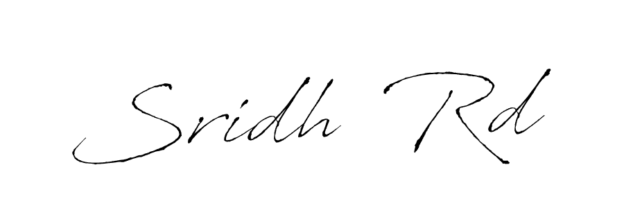 Make a beautiful signature design for name Sridh  Rd. With this signature (Antro_Vectra) style, you can create a handwritten signature for free. Sridh  Rd signature style 6 images and pictures png
