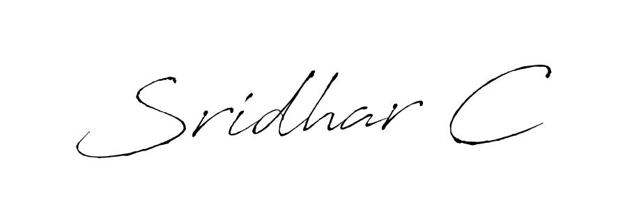 if you are searching for the best signature style for your name Sridhar C. so please give up your signature search. here we have designed multiple signature styles  using Antro_Vectra. Sridhar C signature style 6 images and pictures png