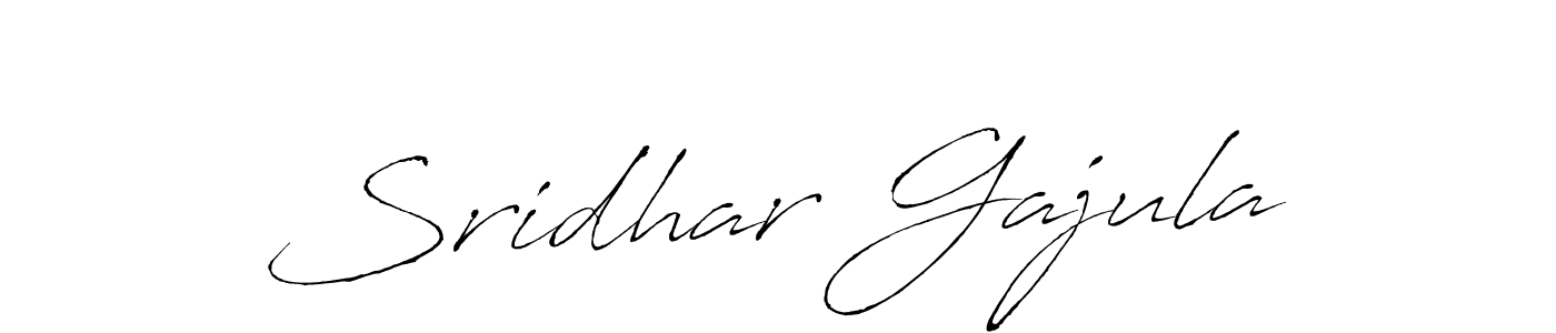 Make a beautiful signature design for name Sridhar Gajula. Use this online signature maker to create a handwritten signature for free. Sridhar Gajula signature style 6 images and pictures png