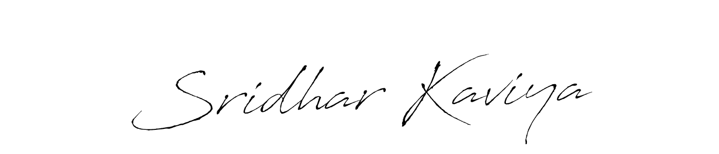 Make a beautiful signature design for name Sridhar Kaviya. Use this online signature maker to create a handwritten signature for free. Sridhar Kaviya signature style 6 images and pictures png