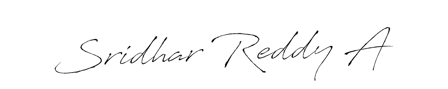 You should practise on your own different ways (Antro_Vectra) to write your name (Sridhar Reddy A) in signature. don't let someone else do it for you. Sridhar Reddy A signature style 6 images and pictures png