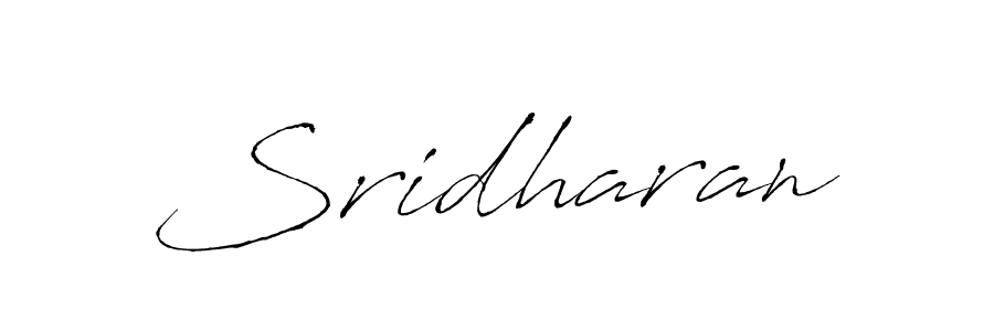 Make a beautiful signature design for name Sridharan. Use this online signature maker to create a handwritten signature for free. Sridharan signature style 6 images and pictures png