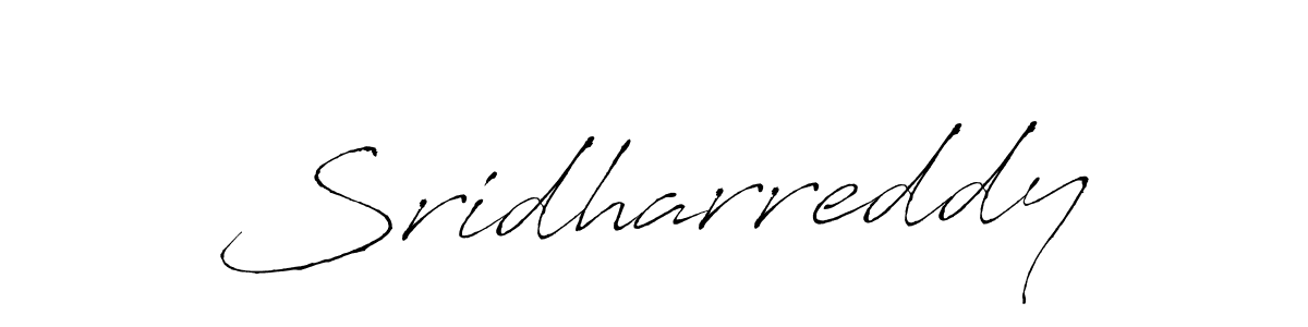 Use a signature maker to create a handwritten signature online. With this signature software, you can design (Antro_Vectra) your own signature for name Sridharreddy. Sridharreddy signature style 6 images and pictures png