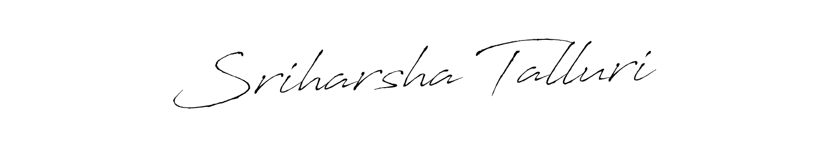 Also You can easily find your signature by using the search form. We will create Sriharsha Talluri name handwritten signature images for you free of cost using Antro_Vectra sign style. Sriharsha Talluri signature style 6 images and pictures png