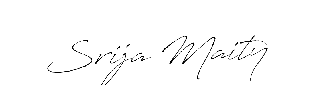 Antro_Vectra is a professional signature style that is perfect for those who want to add a touch of class to their signature. It is also a great choice for those who want to make their signature more unique. Get Srija Maity name to fancy signature for free. Srija Maity signature style 6 images and pictures png