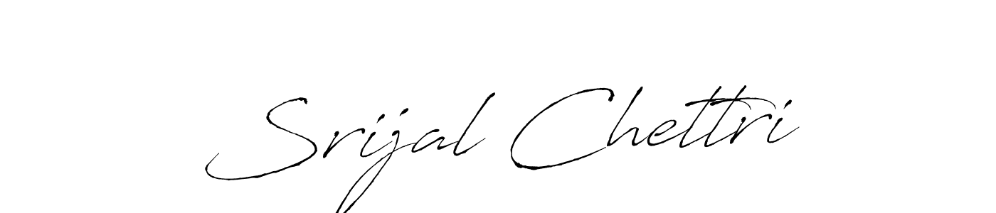 Srijal Chettri stylish signature style. Best Handwritten Sign (Antro_Vectra) for my name. Handwritten Signature Collection Ideas for my name Srijal Chettri. Srijal Chettri signature style 6 images and pictures png