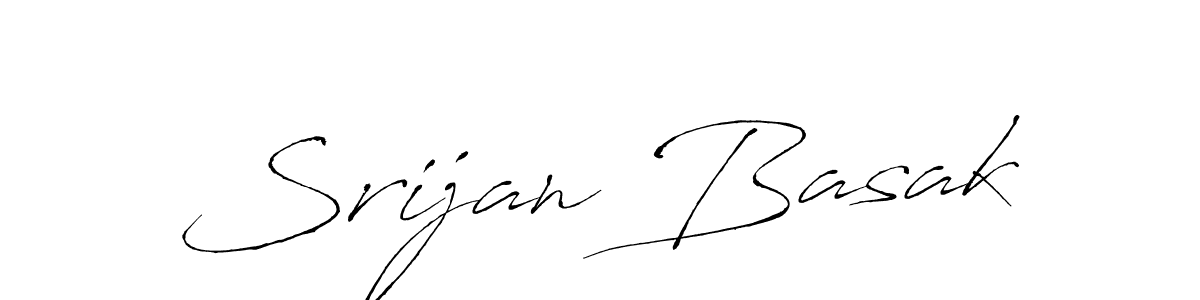 This is the best signature style for the Srijan Basak name. Also you like these signature font (Antro_Vectra). Mix name signature. Srijan Basak signature style 6 images and pictures png