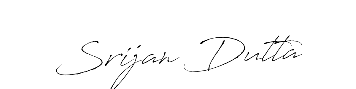 The best way (Antro_Vectra) to make a short signature is to pick only two or three words in your name. The name Srijan Dutta include a total of six letters. For converting this name. Srijan Dutta signature style 6 images and pictures png