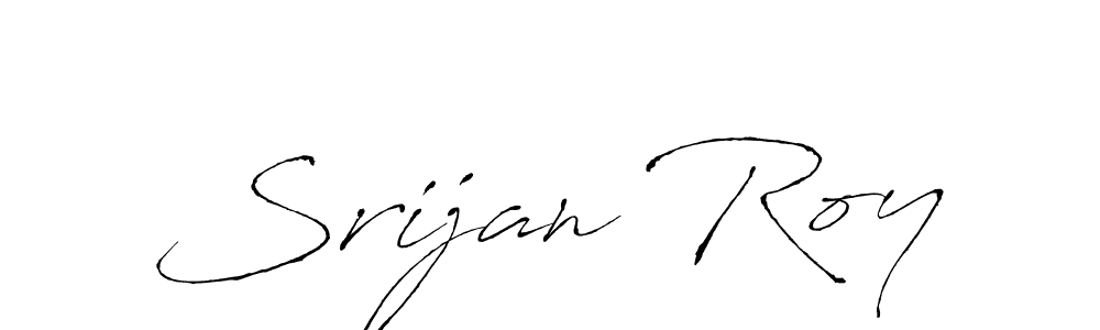 The best way (Antro_Vectra) to make a short signature is to pick only two or three words in your name. The name Srijan Roy include a total of six letters. For converting this name. Srijan Roy signature style 6 images and pictures png