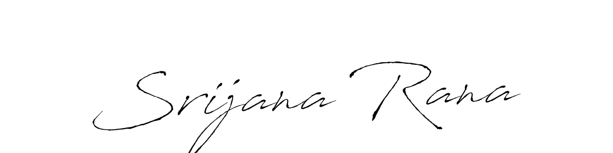 Also we have Srijana Rana name is the best signature style. Create professional handwritten signature collection using Antro_Vectra autograph style. Srijana Rana signature style 6 images and pictures png