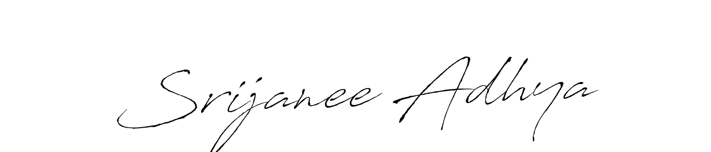 You can use this online signature creator to create a handwritten signature for the name Srijanee Adhya. This is the best online autograph maker. Srijanee Adhya signature style 6 images and pictures png