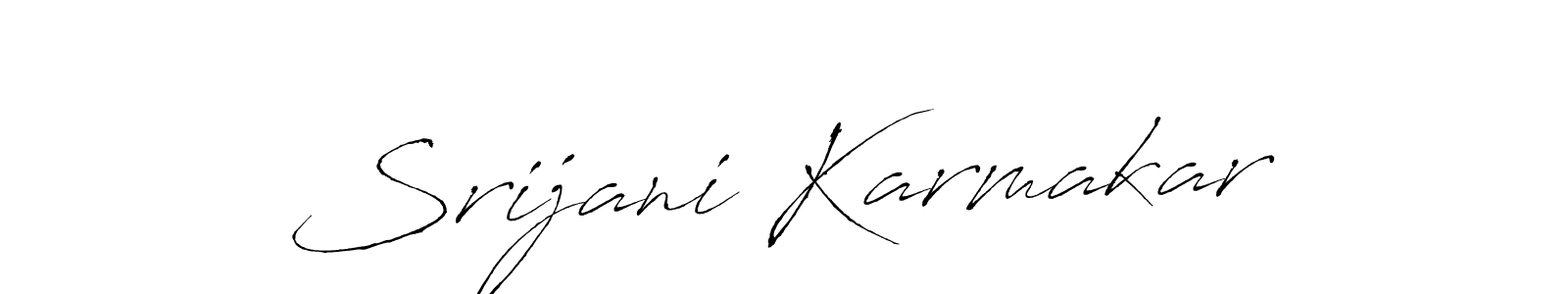 See photos of Srijani Karmakar official signature by Spectra . Check more albums & portfolios. Read reviews & check more about Antro_Vectra font. Srijani Karmakar signature style 6 images and pictures png