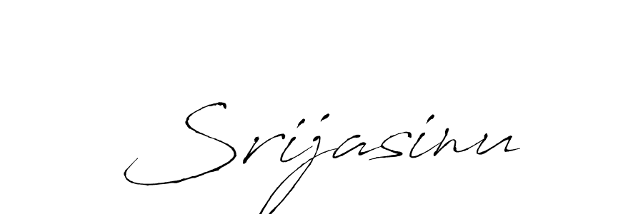 How to make Srijasinu signature? Antro_Vectra is a professional autograph style. Create handwritten signature for Srijasinu name. Srijasinu signature style 6 images and pictures png