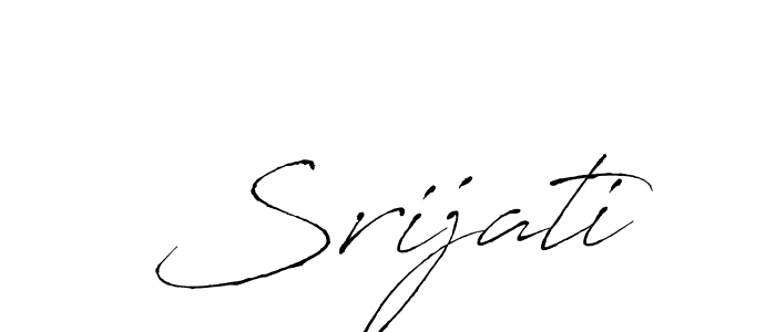 Once you've used our free online signature maker to create your best signature Antro_Vectra style, it's time to enjoy all of the benefits that Srijati name signing documents. Srijati signature style 6 images and pictures png