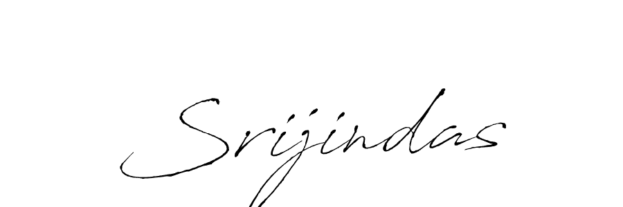 Design your own signature with our free online signature maker. With this signature software, you can create a handwritten (Antro_Vectra) signature for name Srijindas. Srijindas signature style 6 images and pictures png