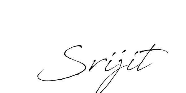 Create a beautiful signature design for name Srijit. With this signature (Antro_Vectra) fonts, you can make a handwritten signature for free. Srijit signature style 6 images and pictures png