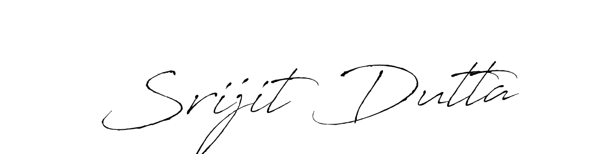 Antro_Vectra is a professional signature style that is perfect for those who want to add a touch of class to their signature. It is also a great choice for those who want to make their signature more unique. Get Srijit Dutta name to fancy signature for free. Srijit Dutta signature style 6 images and pictures png