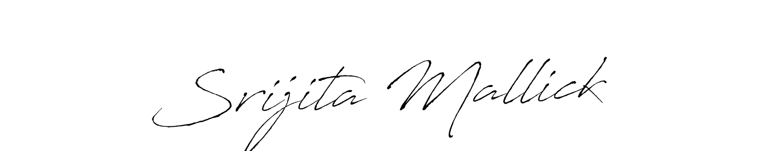 You should practise on your own different ways (Antro_Vectra) to write your name (Srijita Mallick) in signature. don't let someone else do it for you. Srijita Mallick signature style 6 images and pictures png