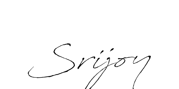 Srijoy stylish signature style. Best Handwritten Sign (Antro_Vectra) for my name. Handwritten Signature Collection Ideas for my name Srijoy. Srijoy signature style 6 images and pictures png