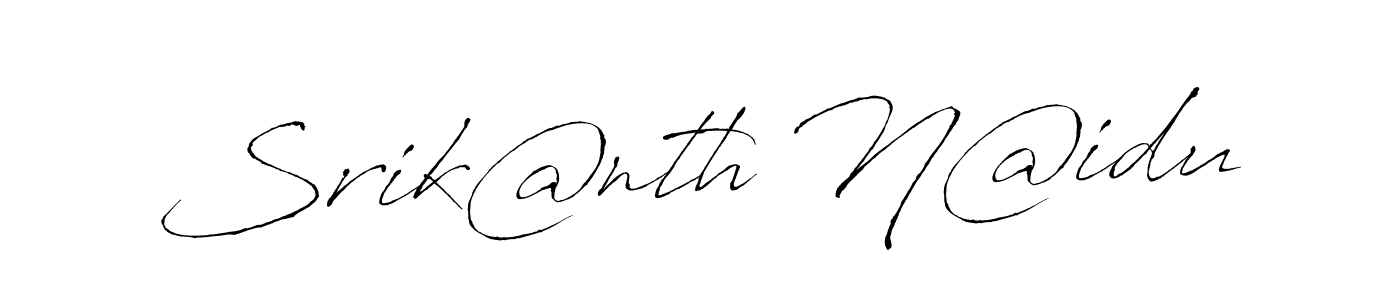 if you are searching for the best signature style for your name Srik@nth N@idu. so please give up your signature search. here we have designed multiple signature styles  using Antro_Vectra. Srik@nth N@idu signature style 6 images and pictures png