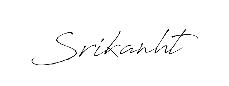 Also we have Srikanht name is the best signature style. Create professional handwritten signature collection using Antro_Vectra autograph style. Srikanht signature style 6 images and pictures png