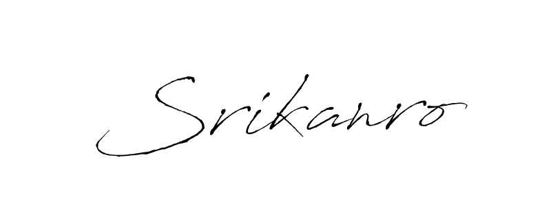 The best way (Antro_Vectra) to make a short signature is to pick only two or three words in your name. The name Srikanro include a total of six letters. For converting this name. Srikanro signature style 6 images and pictures png