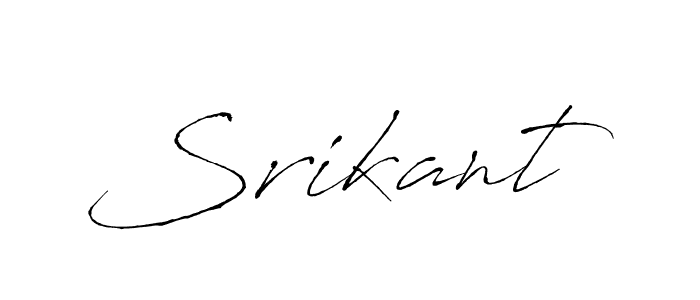 Srikant stylish signature style. Best Handwritten Sign (Antro_Vectra) for my name. Handwritten Signature Collection Ideas for my name Srikant. Srikant signature style 6 images and pictures png