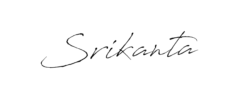 The best way (Antro_Vectra) to make a short signature is to pick only two or three words in your name. The name Srikanta include a total of six letters. For converting this name. Srikanta signature style 6 images and pictures png
