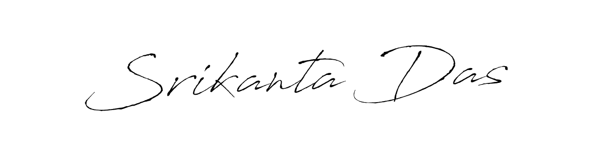 How to make Srikanta Das signature? Antro_Vectra is a professional autograph style. Create handwritten signature for Srikanta Das name. Srikanta Das signature style 6 images and pictures png