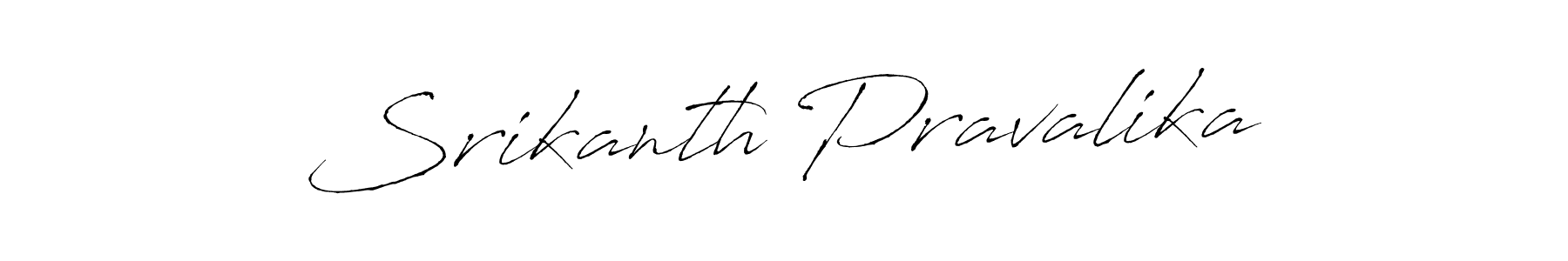 You can use this online signature creator to create a handwritten signature for the name Srikanth Pravalika. This is the best online autograph maker. Srikanth Pravalika signature style 6 images and pictures png