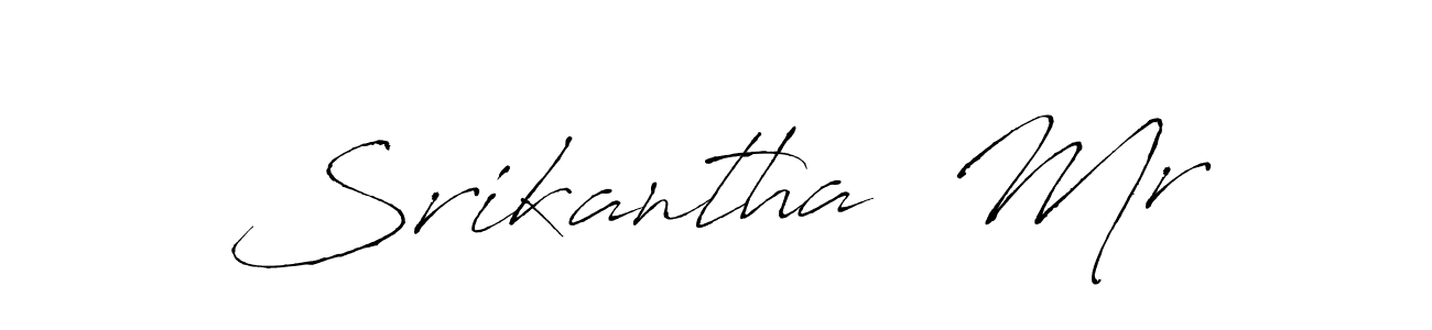 Also You can easily find your signature by using the search form. We will create Srikantha  Mr name handwritten signature images for you free of cost using Antro_Vectra sign style. Srikantha  Mr signature style 6 images and pictures png