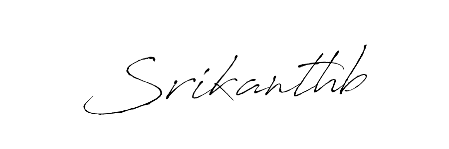 Once you've used our free online signature maker to create your best signature Antro_Vectra style, it's time to enjoy all of the benefits that Srikanthb name signing documents. Srikanthb signature style 6 images and pictures png