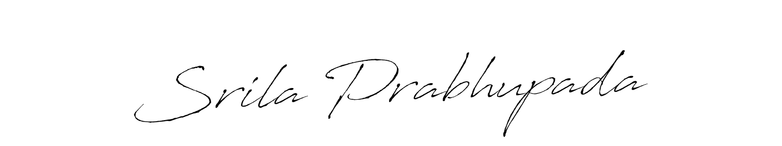 Design your own signature with our free online signature maker. With this signature software, you can create a handwritten (Antro_Vectra) signature for name Srila Prabhupada. Srila Prabhupada signature style 6 images and pictures png