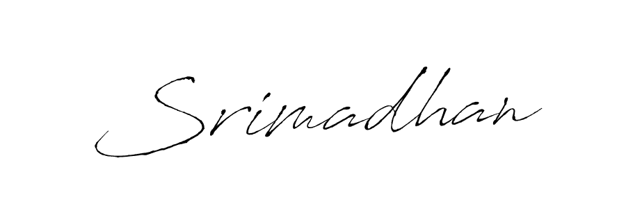 if you are searching for the best signature style for your name Srimadhan. so please give up your signature search. here we have designed multiple signature styles  using Antro_Vectra. Srimadhan signature style 6 images and pictures png