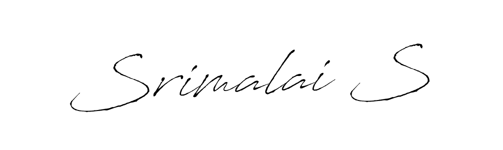 You can use this online signature creator to create a handwritten signature for the name Srimalai S. This is the best online autograph maker. Srimalai S signature style 6 images and pictures png