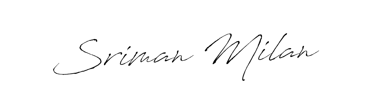 Make a short Sriman Milan signature style. Manage your documents anywhere anytime using Antro_Vectra. Create and add eSignatures, submit forms, share and send files easily. Sriman Milan signature style 6 images and pictures png