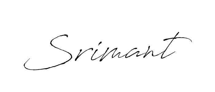How to Draw Srimant signature style? Antro_Vectra is a latest design signature styles for name Srimant. Srimant signature style 6 images and pictures png