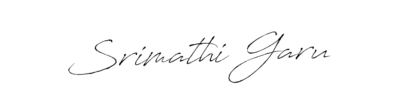 Once you've used our free online signature maker to create your best signature Antro_Vectra style, it's time to enjoy all of the benefits that Srimathi Garu name signing documents. Srimathi Garu signature style 6 images and pictures png