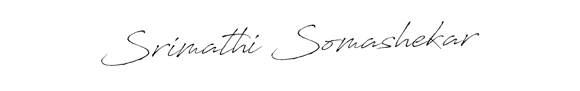 It looks lik you need a new signature style for name Srimathi Somashekar. Design unique handwritten (Antro_Vectra) signature with our free signature maker in just a few clicks. Srimathi Somashekar signature style 6 images and pictures png