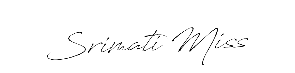 Make a beautiful signature design for name Srimati Miss. Use this online signature maker to create a handwritten signature for free. Srimati Miss signature style 6 images and pictures png